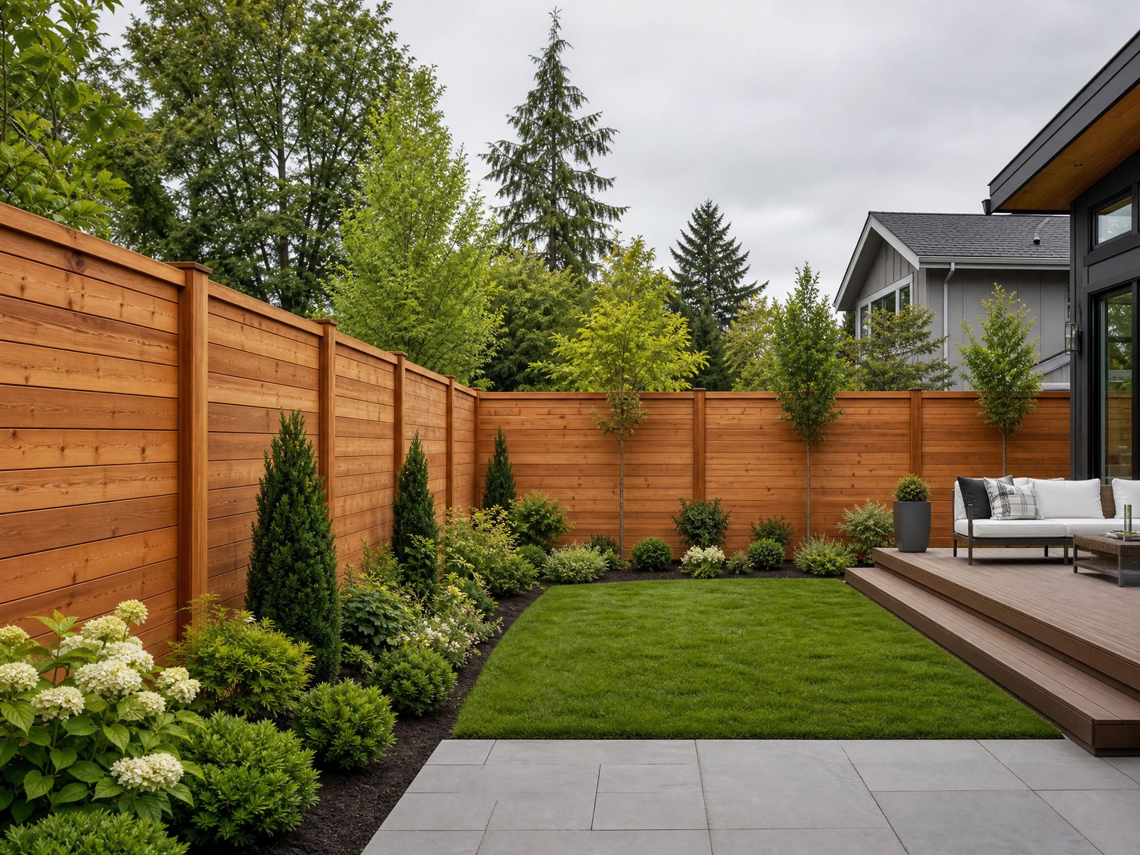 Fence staining project